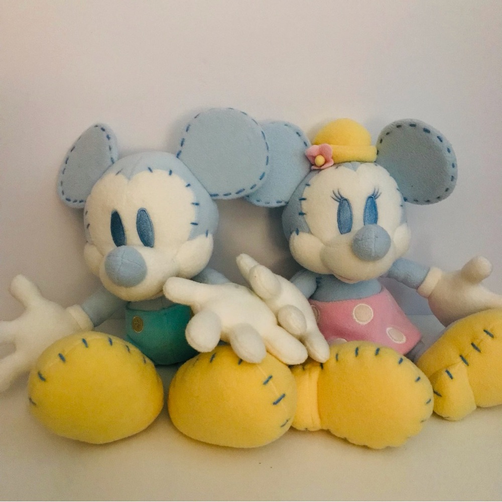 Disney Easter Collection Minnie Mickey Mouse  Plush
